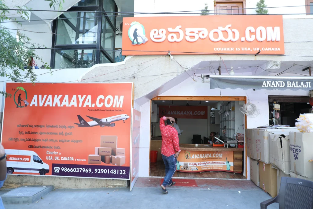 Avakaaya.com storefront delivering trusted international courier services to USA, UK, Canada with secure packaging and delivery.